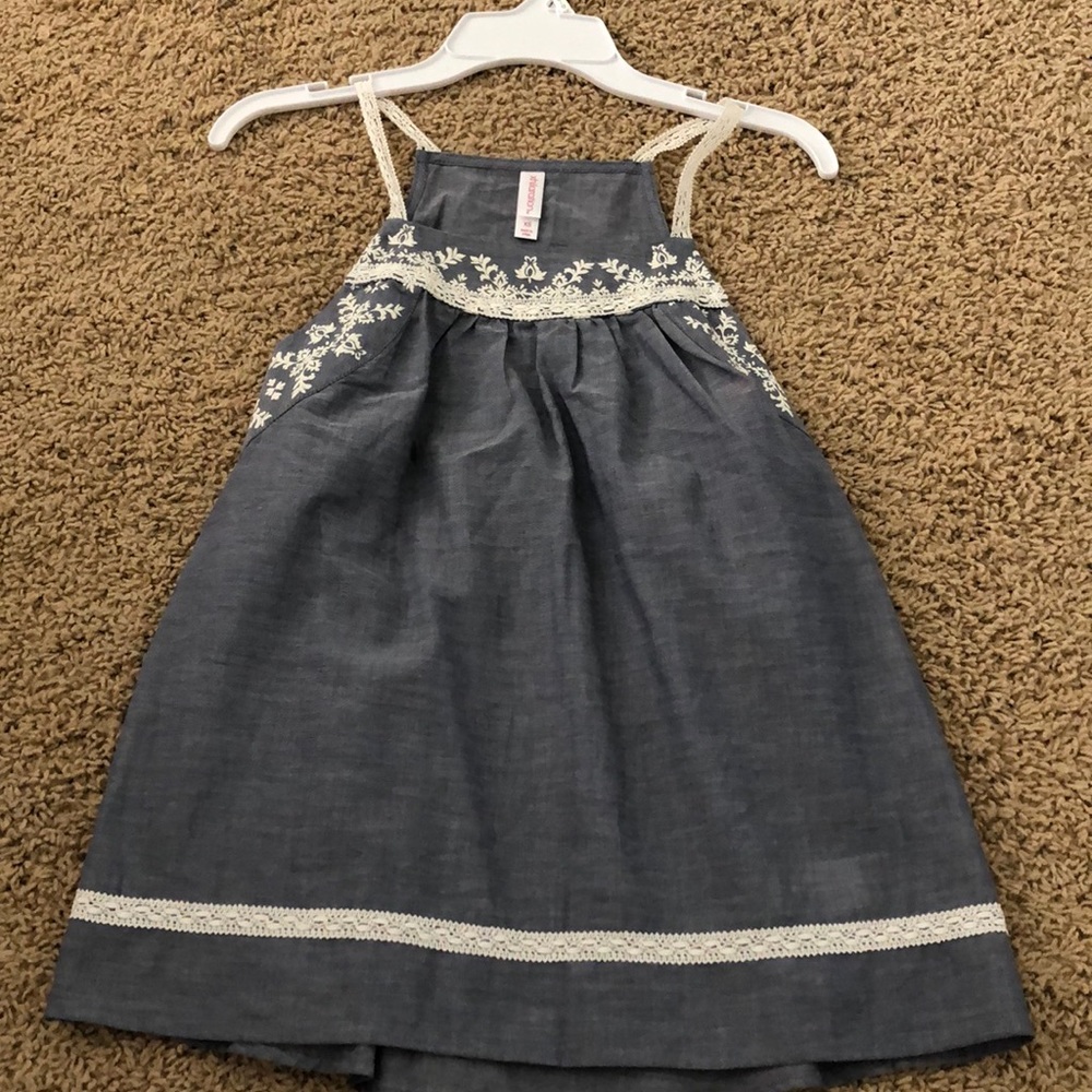 “denim” tank top